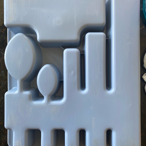 Vintage Rubbermaid flatware caddy - Picture 2 of 4